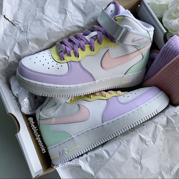 Nike Custom Air Force 1 Mid NWT - Picture 2 of 13
